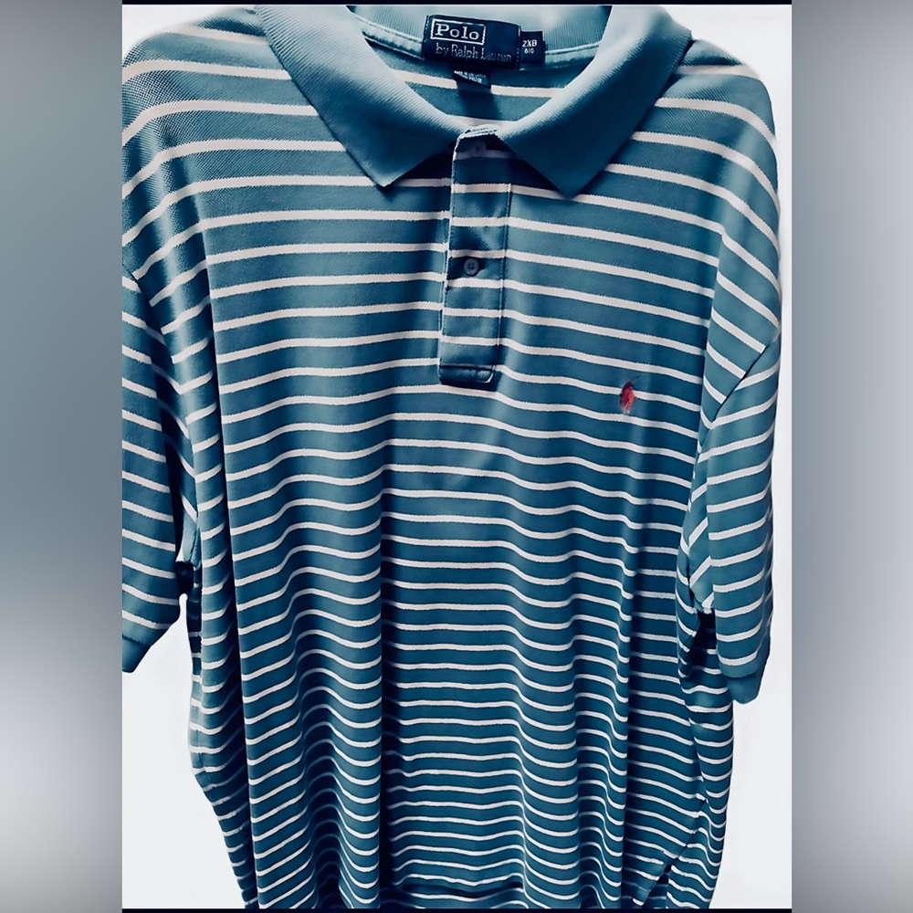 Polo Ralph Lauren Classic Striped Polo Shirt Mens 2XB